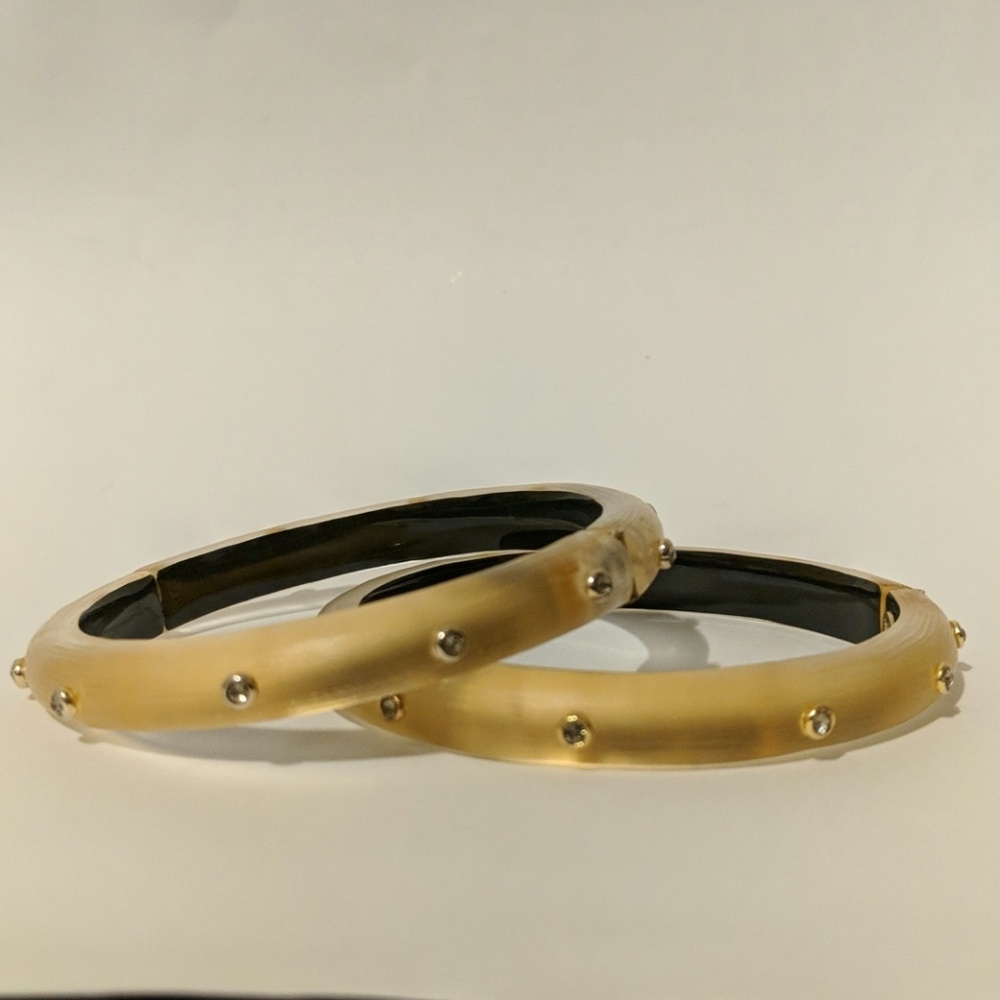 Alexis Bittar Studded Lucite Bangle